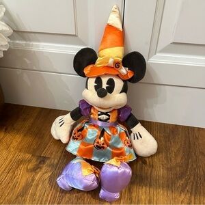 Disney Parks Minnie Mouse Halloween plush